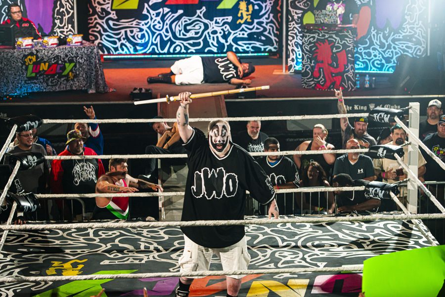JWO in the ring at JCW Lunacy